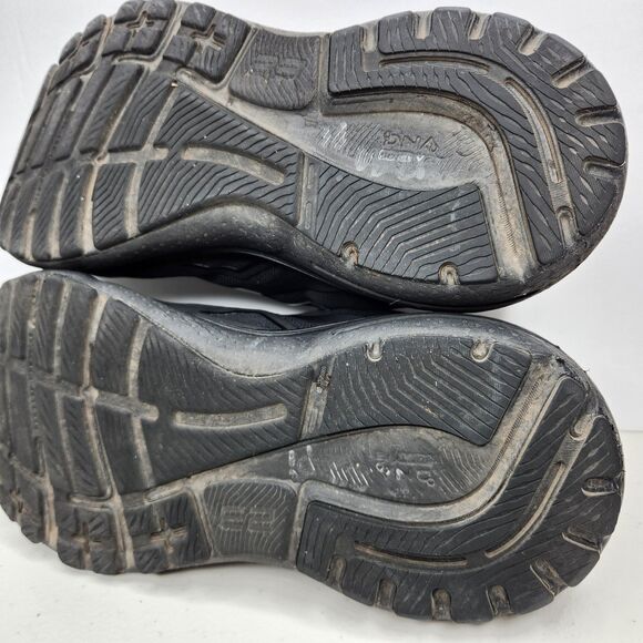 Brooks Women's Adrenaline GTS 23 Running Shoes, All Black Size 9 2E Extra Wide - Picture 10 of 12